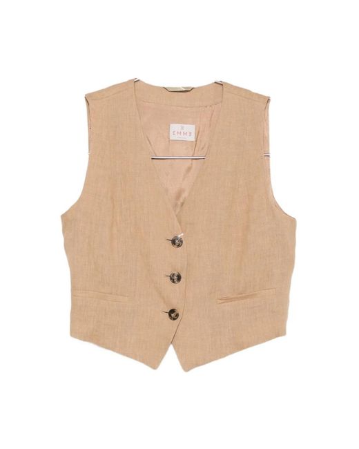 Vests Marella en coloris Natural