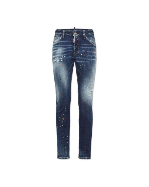 DSquared² Blue Slim-Fit Jeans for men