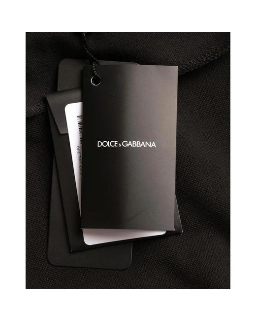 Dolce & Gabbana Klassisches polo-shirt für männer in Black für Herren
