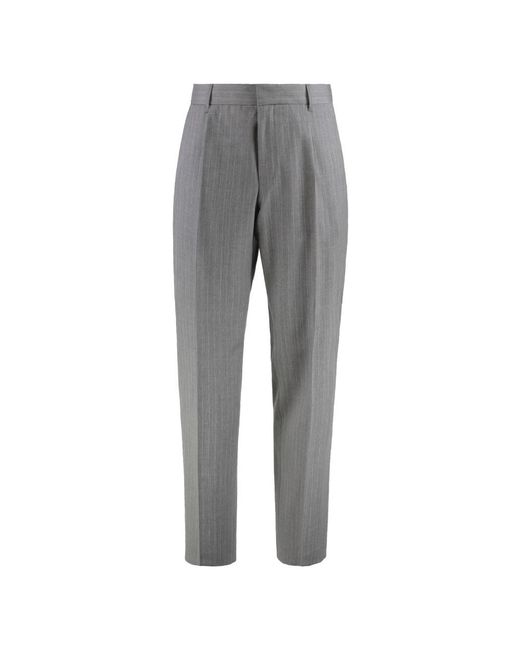 HUGO Gray Suit Trousers for men