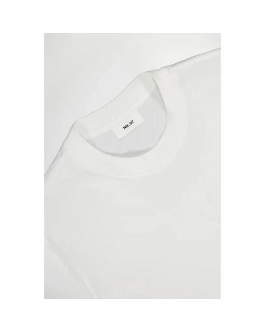 NN07 T-shirts in White für Herren