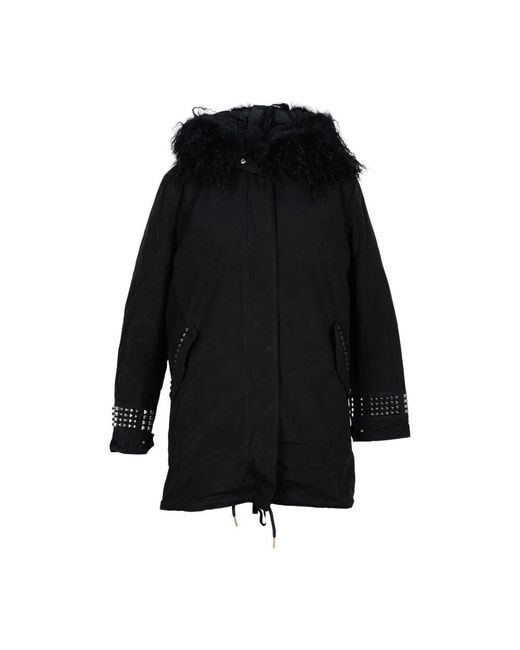 Mason's Black Stilvolle Jacke Aus Baumwollmischung
