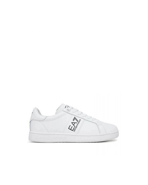 EA7 Klassieke Sneakers in het White voor heren