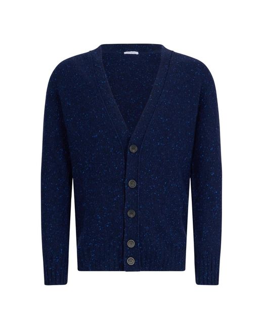 Malo Blue Cashmere Knitwear for men