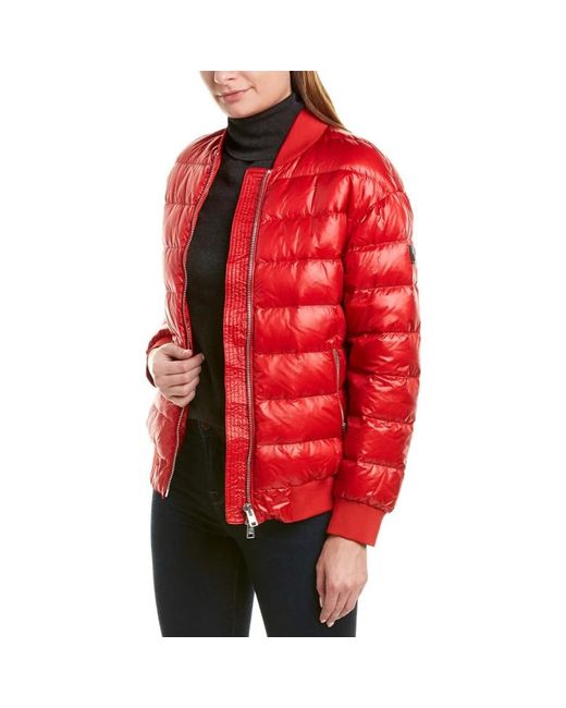 Woolrich Red Bomber Jackets