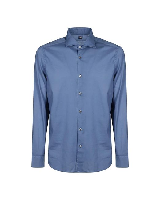 Formal Shirts Fedeli de hombre de color Blue