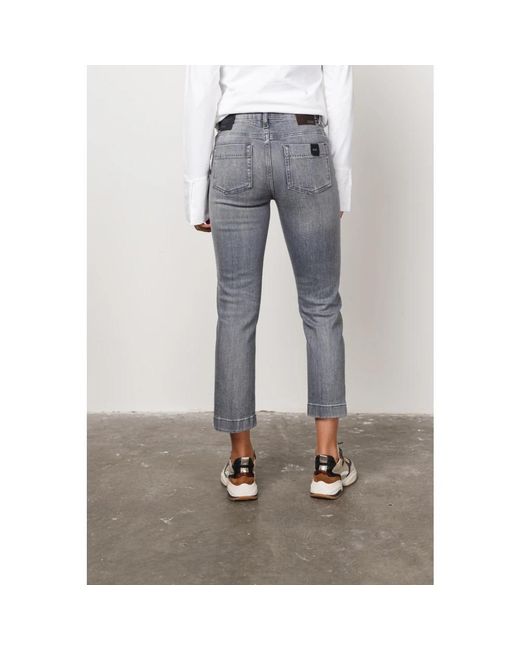 Drykorn Blue Cropped Jeans
