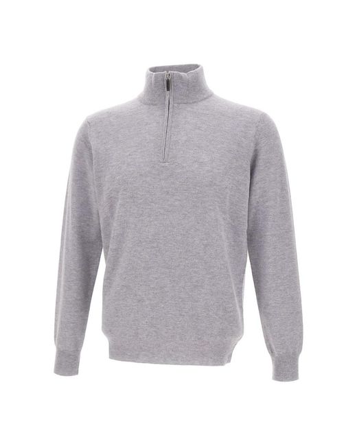 Kangra Gray Turtlenecks for men