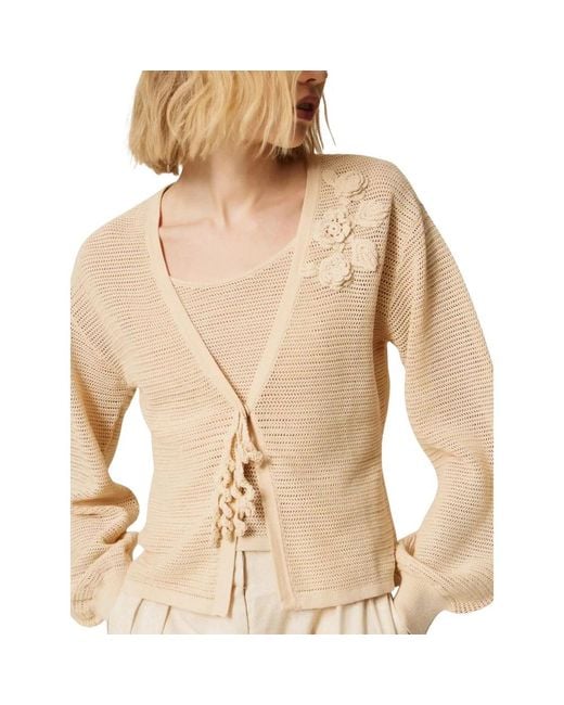 Twinset Natural Cardigans
