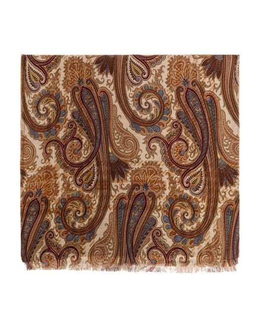 Winter Scarves di Etro in Brown da Uomo