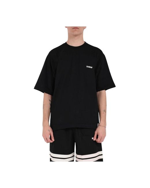 T-Shirts Barrow de hombre de color Black