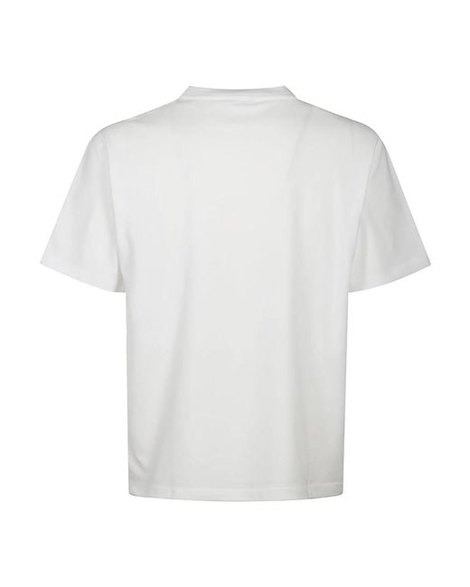 K-Way Tops ,Wit ,Katoen Witte Ice Cotton T-Shirt in het White voor heren