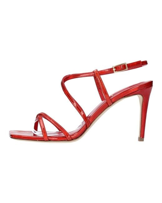 NCUB High Heel Sandals in het Red
