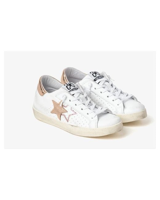 2 Star White Sneakers