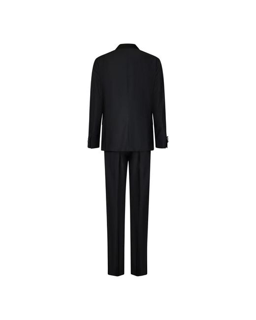 Boglioli Black Single Breasted Suits for men