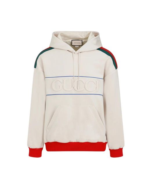 Gucci Red Hoodies for men