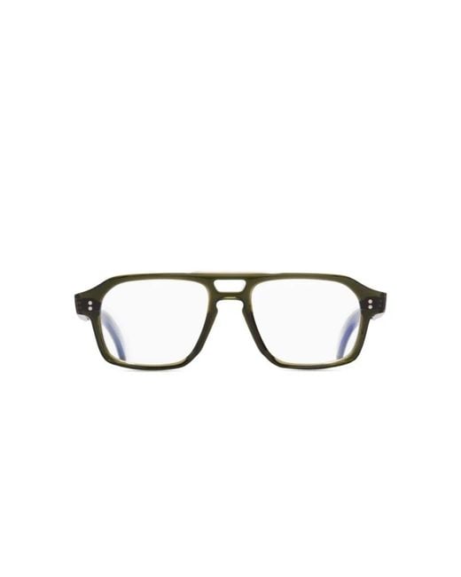 Cutler & Gross Green Glasses