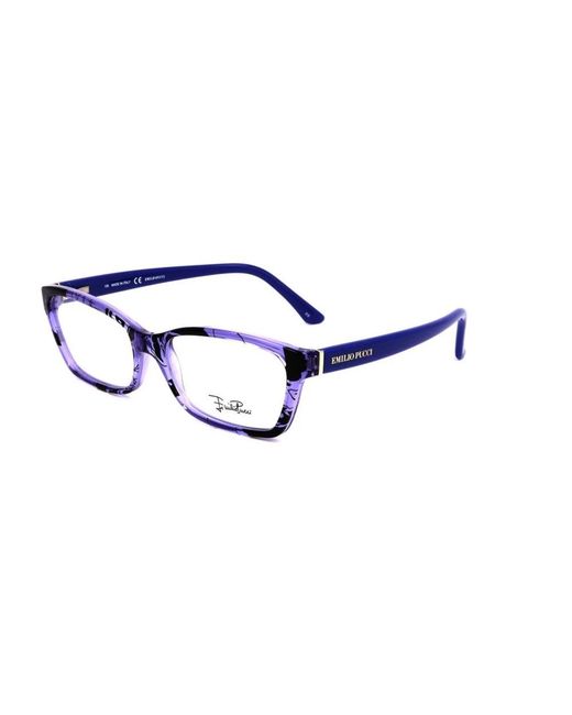 Emilio Pucci Blue Glasses