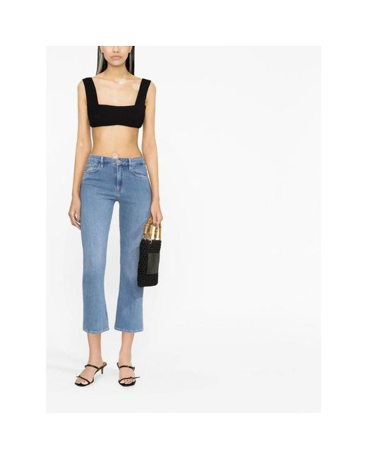 Patou Cropped Top in het Black