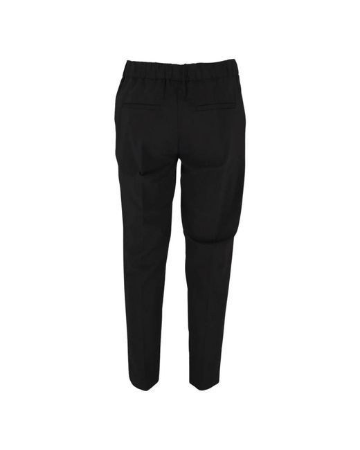 Clips Black Schwarze Zigarettenhose Mit Amerikanischer Tasche