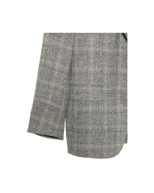 Canali Gray Blazers for men