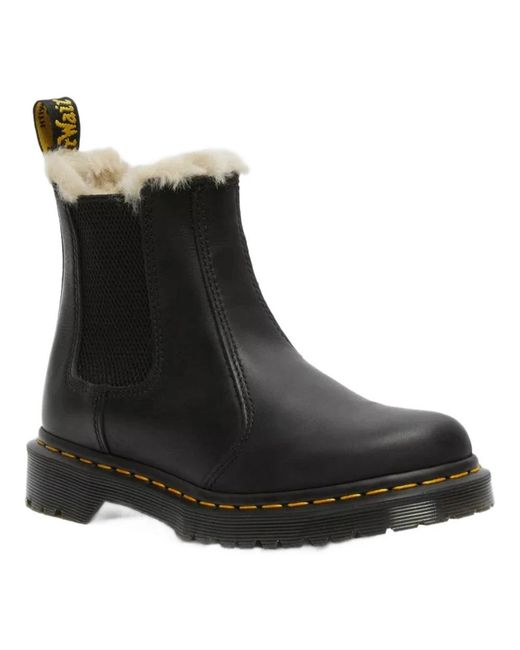 Dr. Martens Black Winter Boots