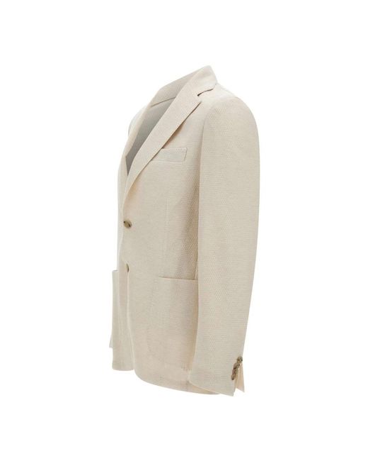 Barba Napoli Natural Blazers for men