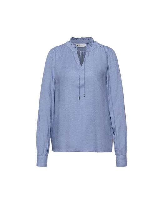 Street One Blue Blouses