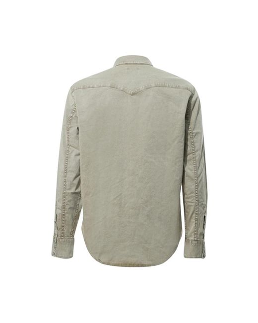 Dondup Gray Casual Shirts for men