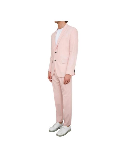 Boss Eleganter rosa anzug in Pink für Herren