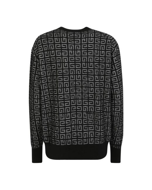 Givenchy Black Round-Neck Knitwear