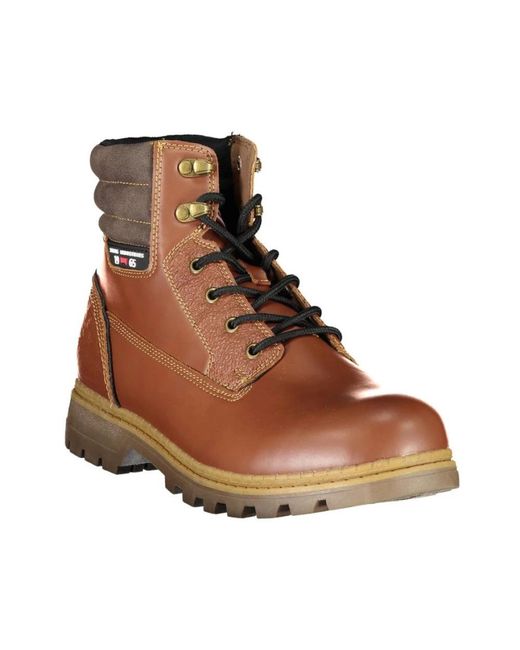 Carrera Brown Lace-Up Boots for men