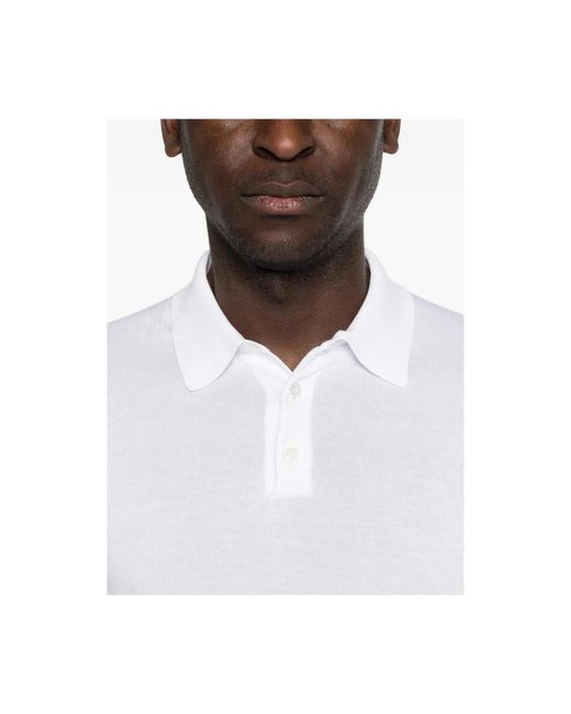 Fedeli Polo Trui in het White voor heren
