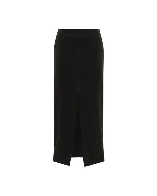Jil Sander Black Midi Skirts