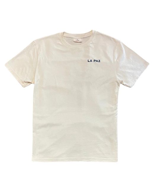 La Paz White T-Shirts for men