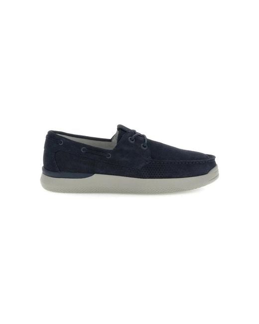 Stonefly Blue Loafers for men