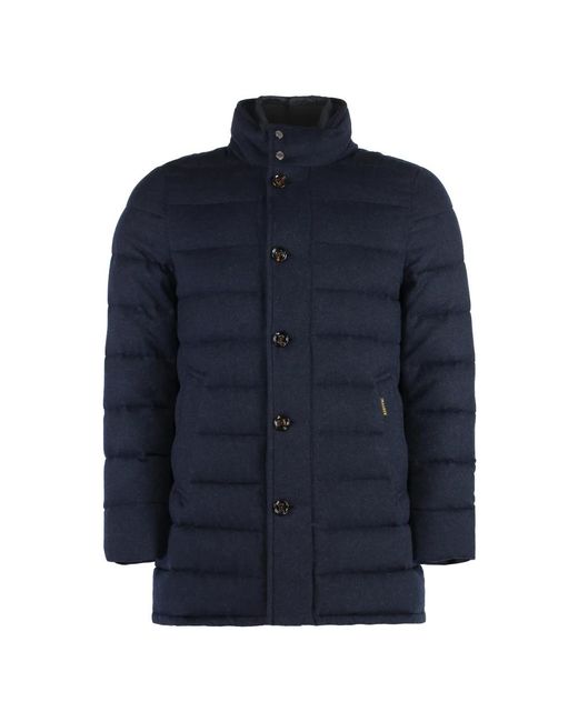 Down Jackets di Moorer in Blue da Uomo