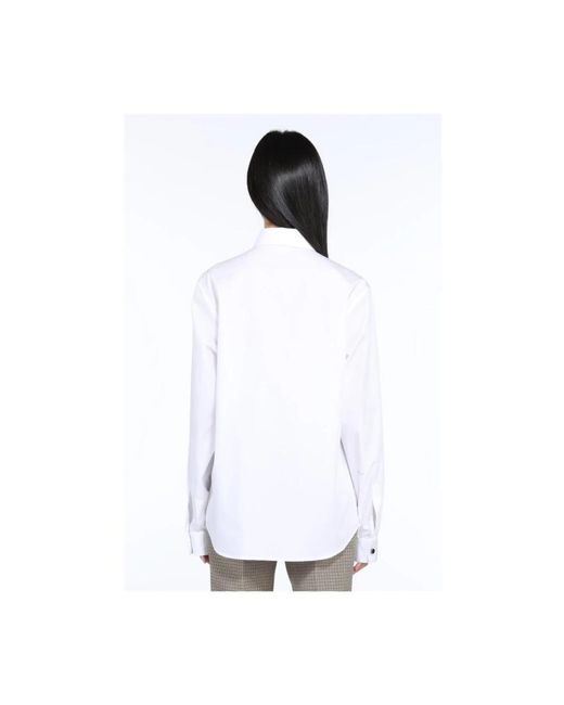 N°21 Overhemden ,Wit ,Katoen Camicia Bianca in het White