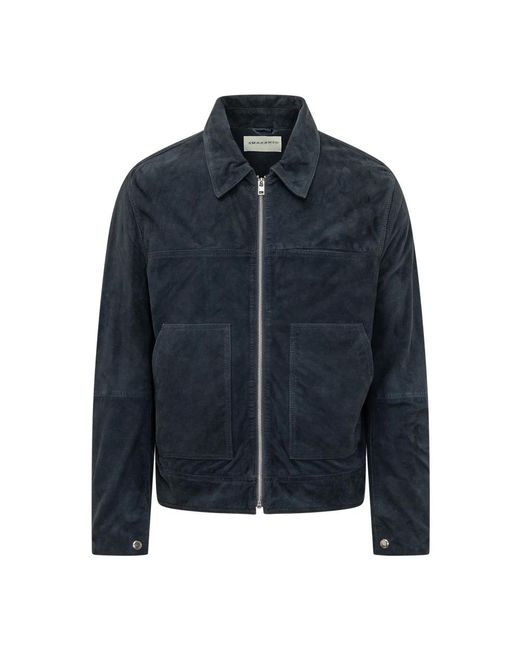 Amaranto Giacca in het Blue voor heren