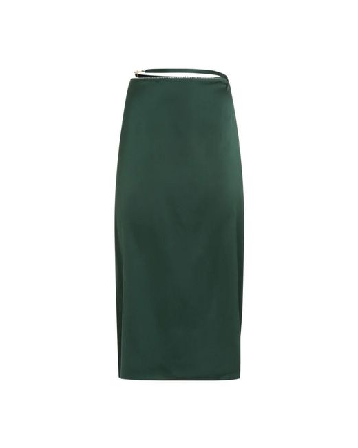 Jacquemus Green Midi Skirts
