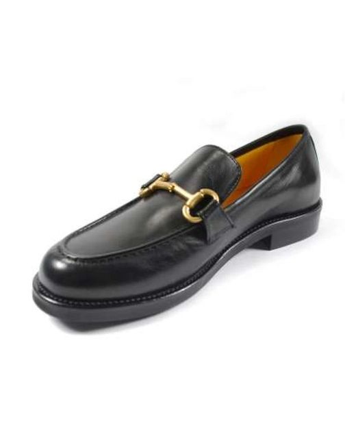 Mara Bini Black Loafers