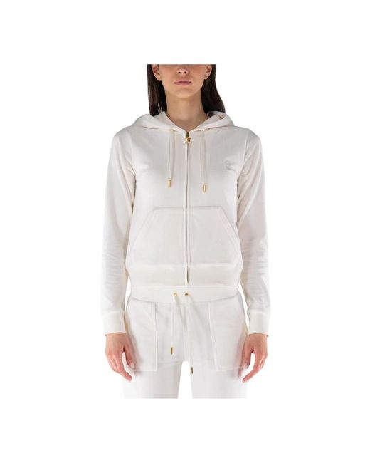 Juicy Couture White Zip-Throughs