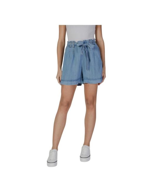 B.Young Denim Shorts in het Blue