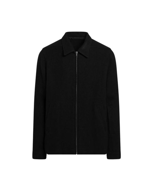 Rick Owens Black Light Jackets for men