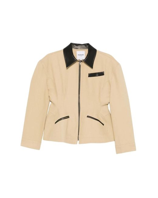 LA PISCINE Natural Blazers