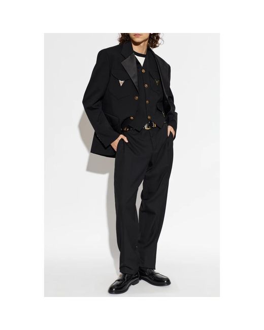 Versace Vests in het Black voor heren