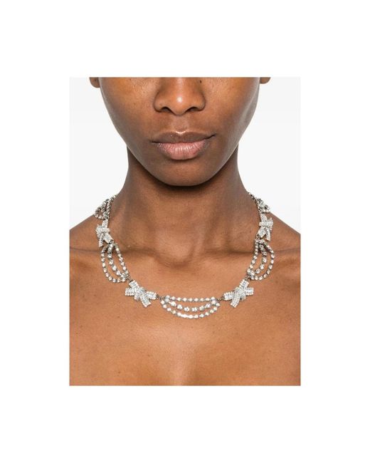 Alessandra Rich Metallic Necklaces