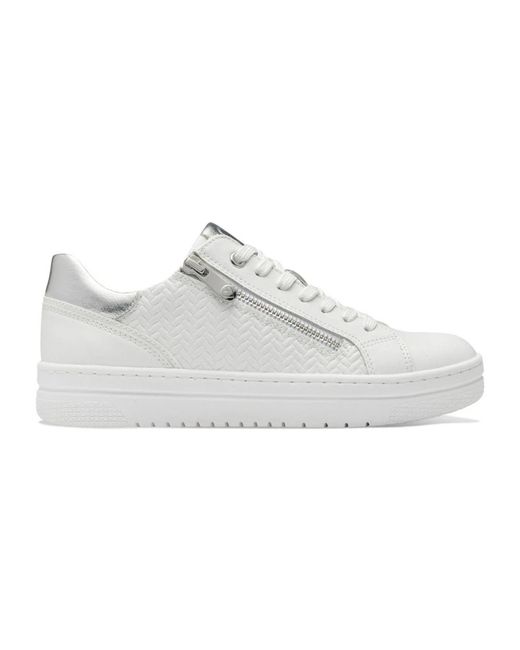 Marco Tozzi Sneakers in het White