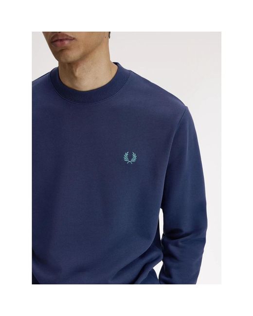 Sweatshirts Fred Perry de hombre de color Blue