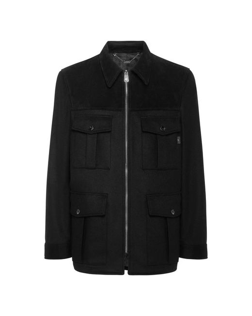 Billionaire Black Light Jackets for men